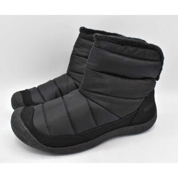 Keen Shoes - Keen Womens Size 10.5 Howser Fold Down Black Pull On Shoes